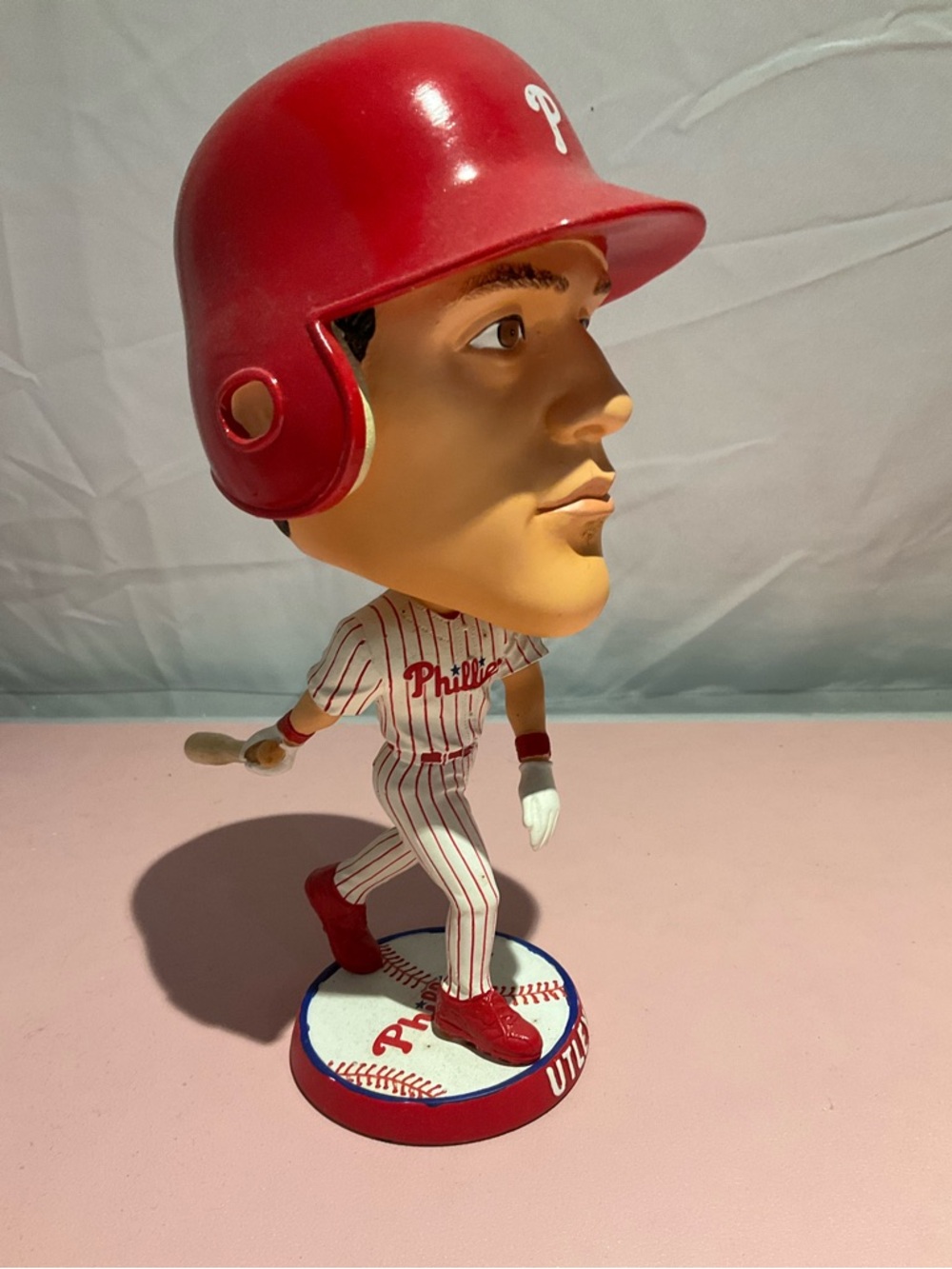 ⚾️Chase Utley Philadelphia Phillies Big Head Bobblehead Foco Phillies Base